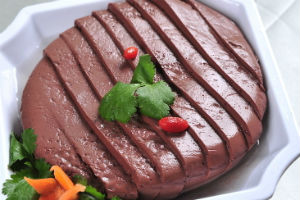 Calories per 100 grams of pig blood